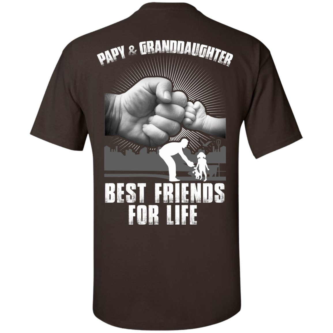 Papy And Granddaughter Best Friends For Life T-Shirt & Hoodie | Teecentury.com