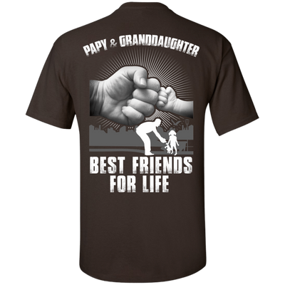 Papy And Granddaughter Best Friends For Life T-Shirt & Hoodie | Teecentury.com