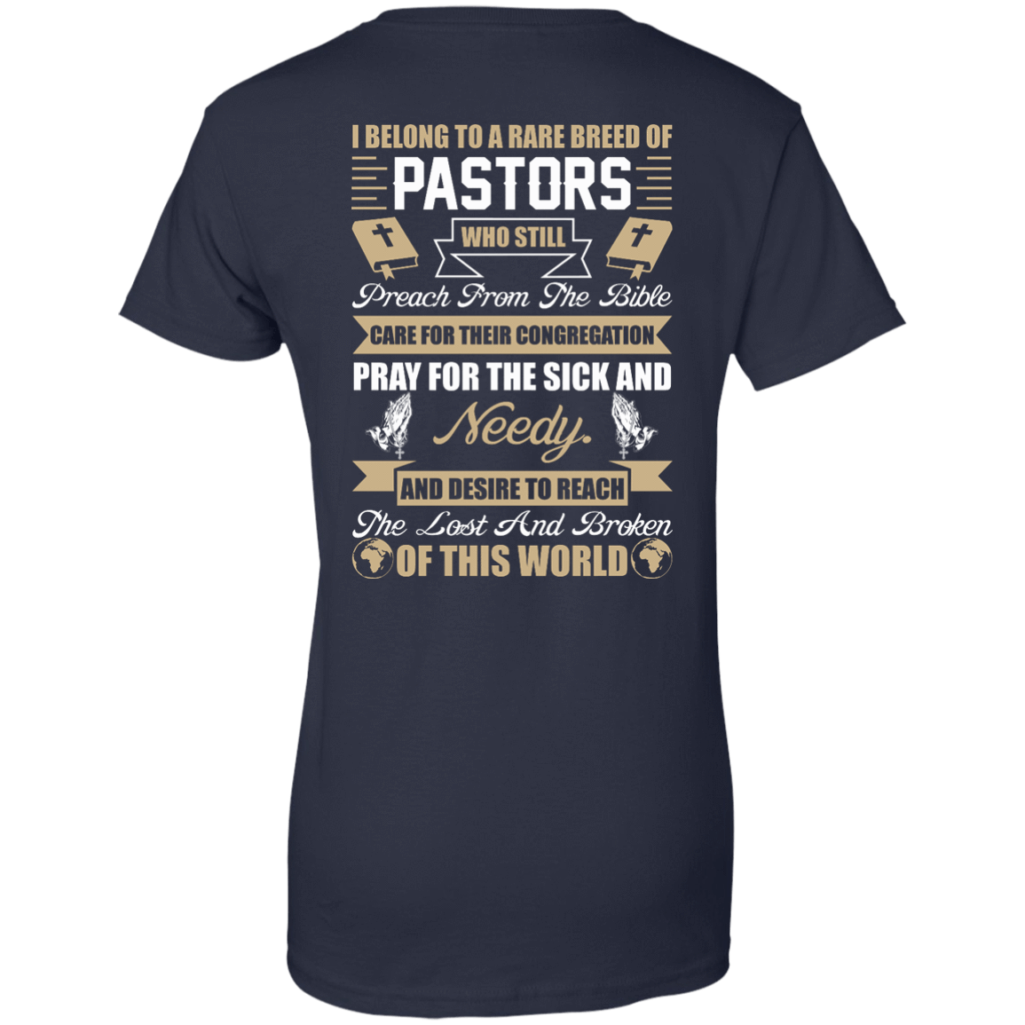 I Belong To A Rare Breed Of Pastors T-Shirt & Hoodie | Teecentury.com