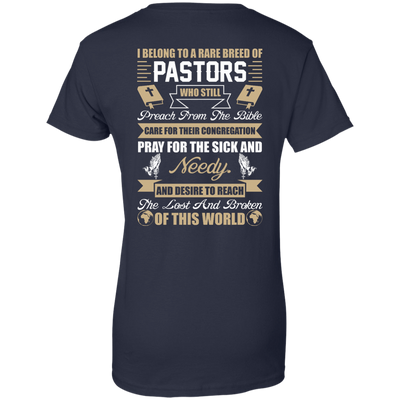 I Belong To A Rare Breed Of Pastors T-Shirt & Hoodie | Teecentury.com