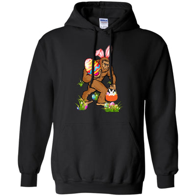 Funny Bigfoot Bunny Hunting Eggs Easter Day T-Shirt & Hoodie | Teecentury.com