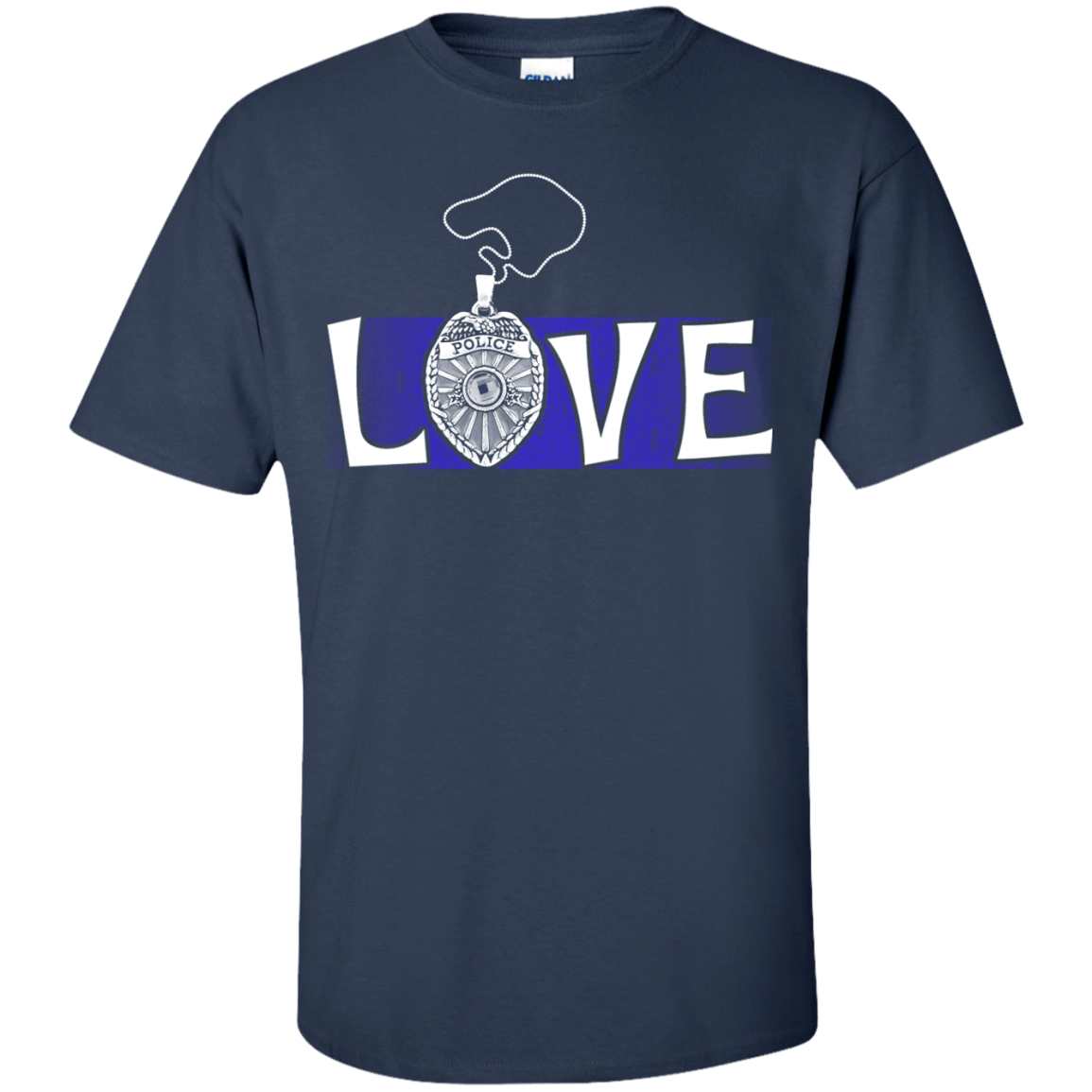 Love Police Thin Blue Line T-Shirt & Hoodie | Teecentury.com