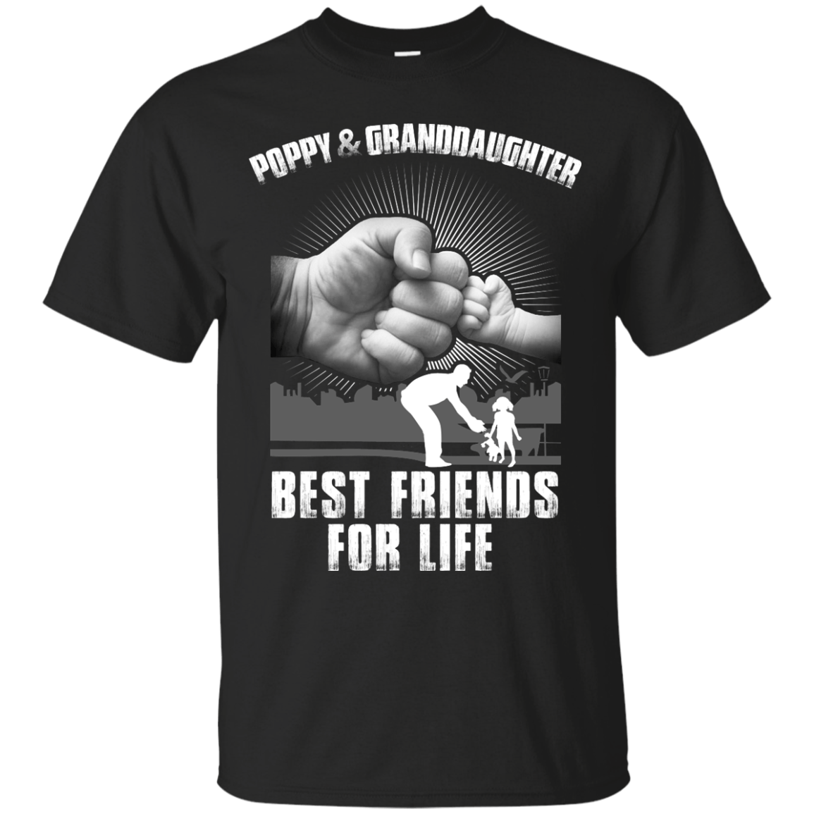 Poppy And Granddaughter best Friends For Life T-Shirt & Hoodie | Teecentury.com
