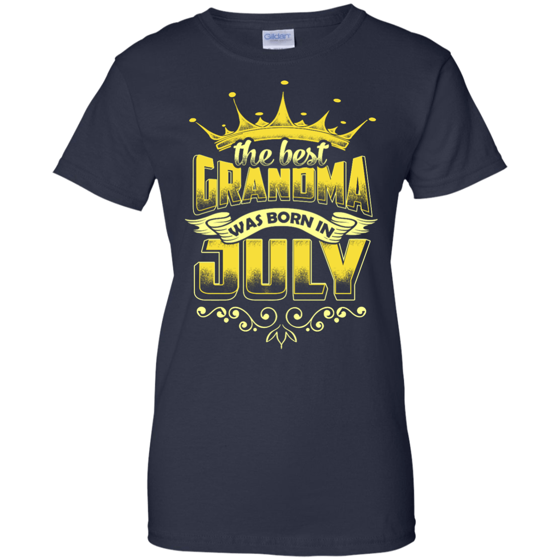The Best Grandma Was Born In July T-Shirt & Hoodie | Teecentury.com