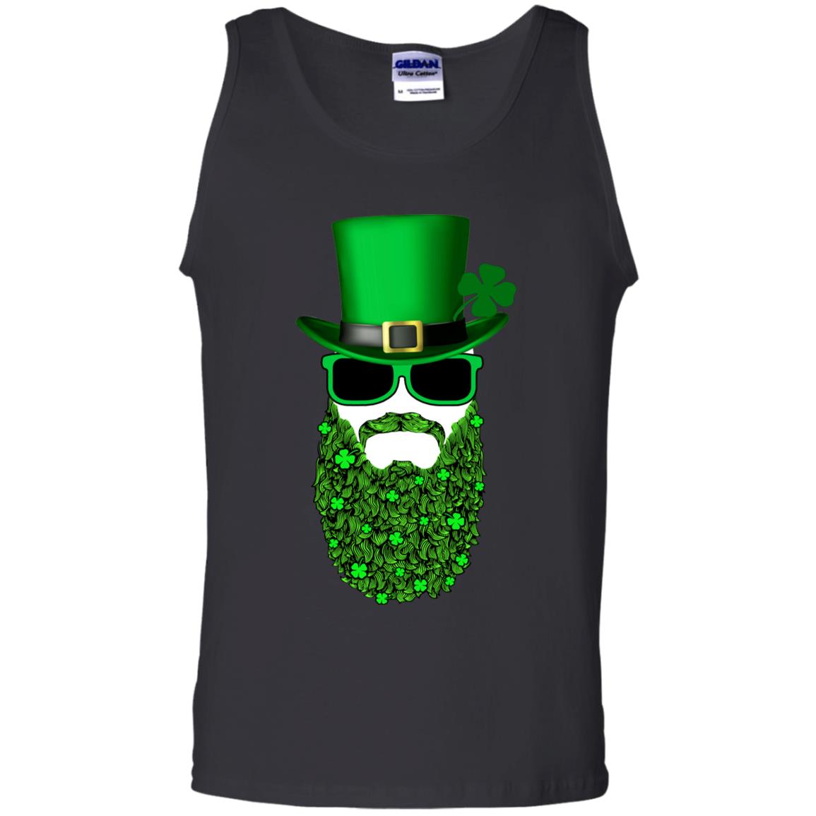Bearded Man Moustache Leprechauns St Patrick's Day T-Shirt & Hoodie | Teecentury.com