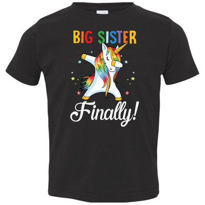 Big Sister Finally Unicorn For Girl Youth Youth Shirt | Teecentury.com