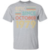 Epic Since October 1979 43th Birthday Gift 43 Yrs Old T-Shirt & Hoodie | Teecentury.com
