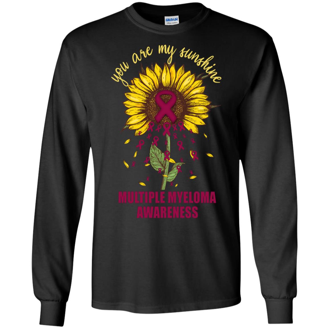 You Are My Sunshine Multiple Myeloma Awareness T-Shirt & Hoodie | Teecentury.com