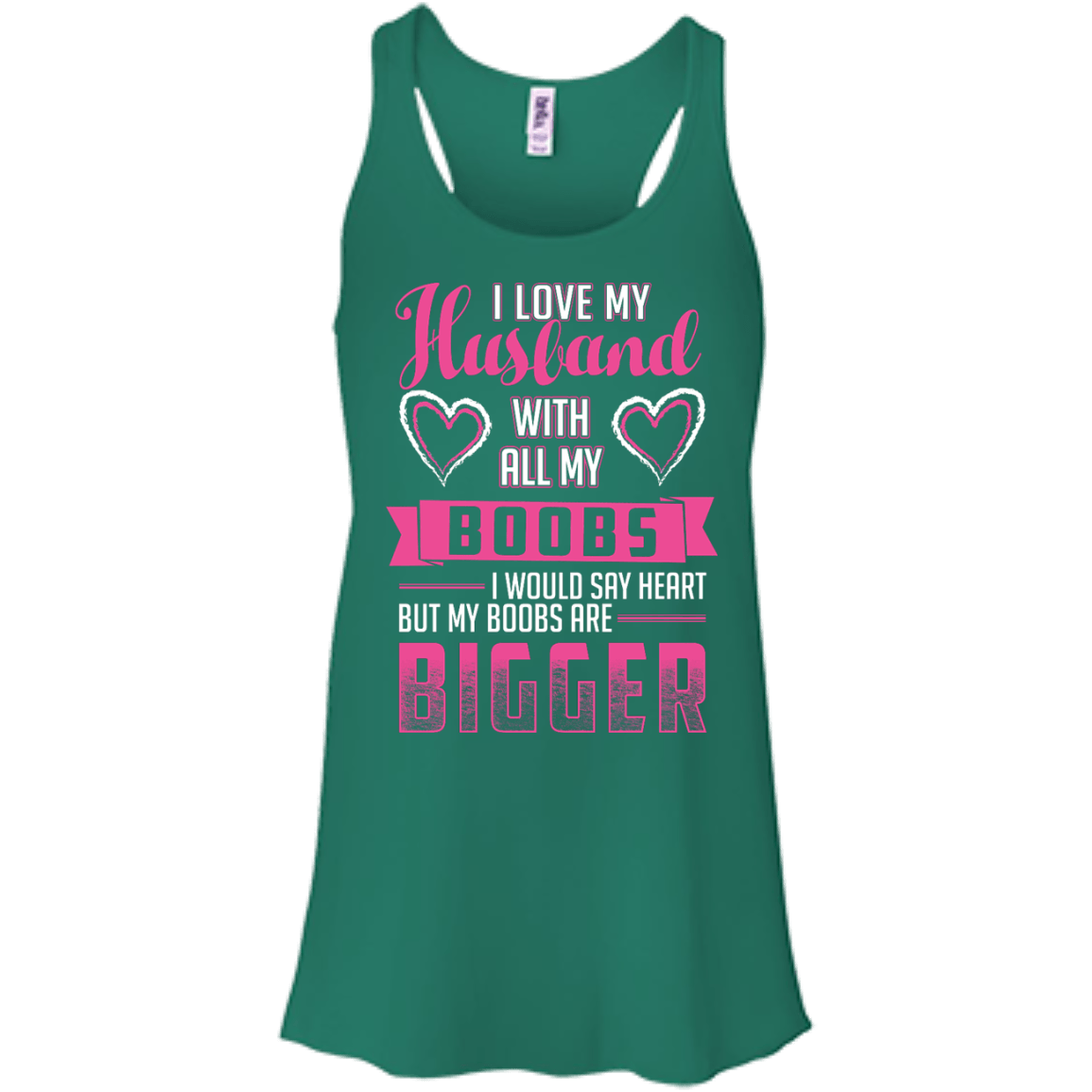 I Love My Husband With All My Boobs T-Shirt & Hoodie | Teecentury.com
