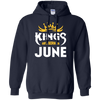 Kings Are Born In June T-Shirt & Hoodie | Teecentury.com