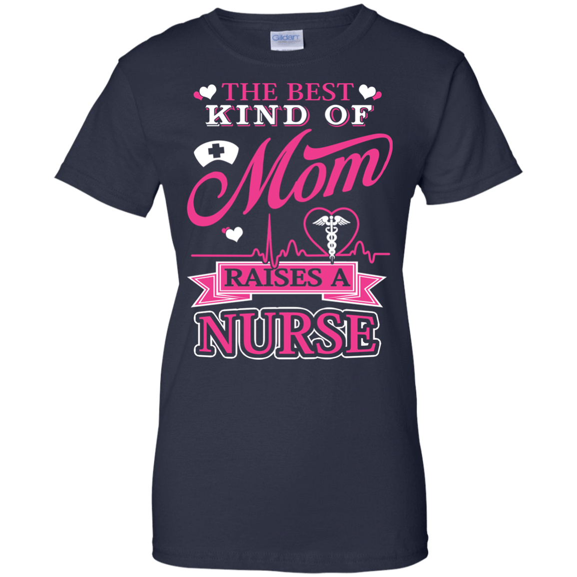 The best kind of mom raises a nurse t on sale shirt