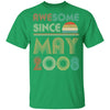 Awesome Since May 2008 Vintage 14th Birthday Gifts Youth Youth Shirt | Teecentury.com