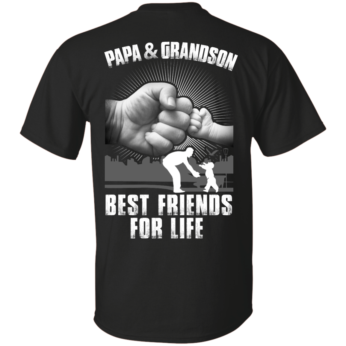 Papa And Grandson Best Friends For Life T-Shirt & Hoodie | Teecentury.com