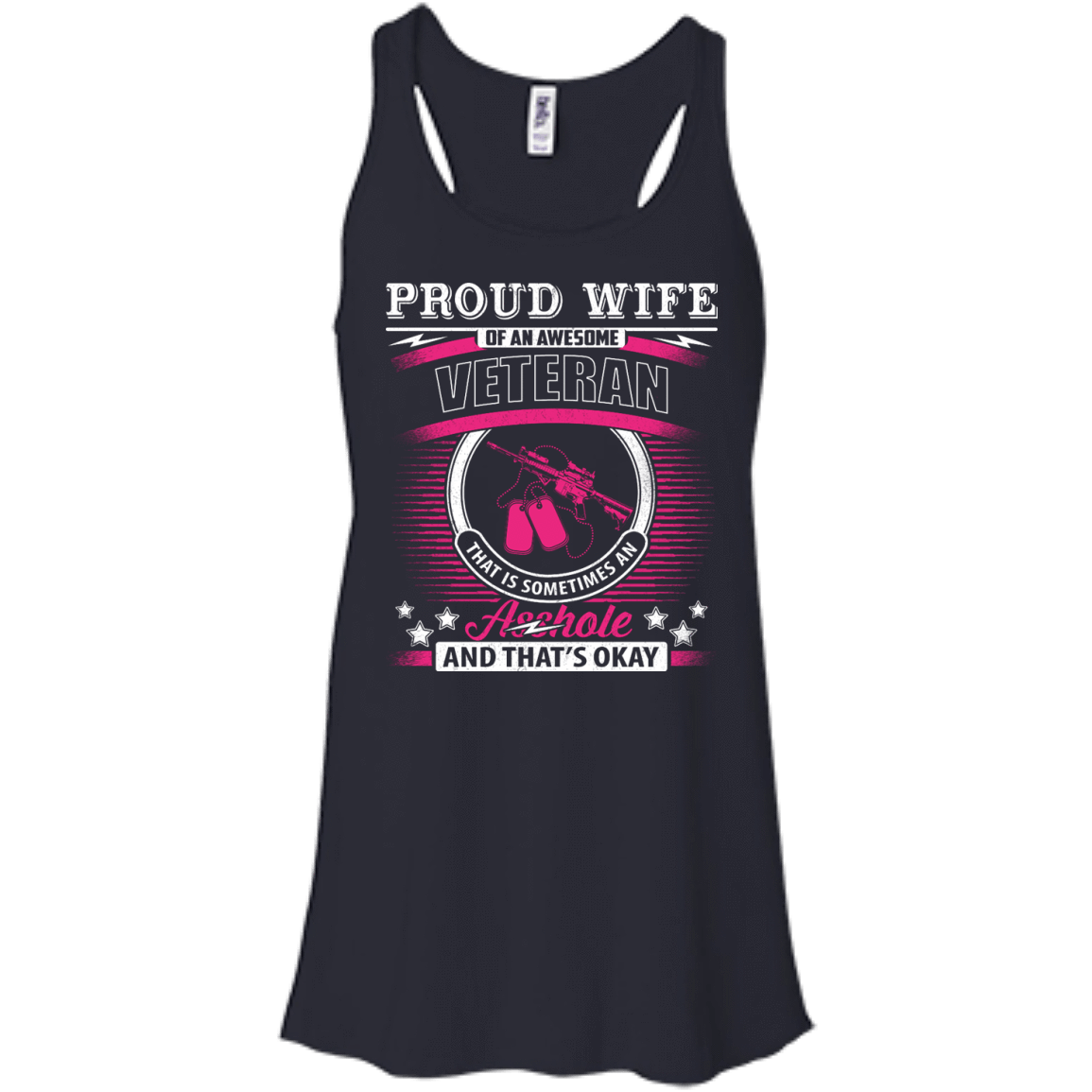 Proud Wife Of An Awesome Veteran T-Shirt & Hoodie | Teecentury.com