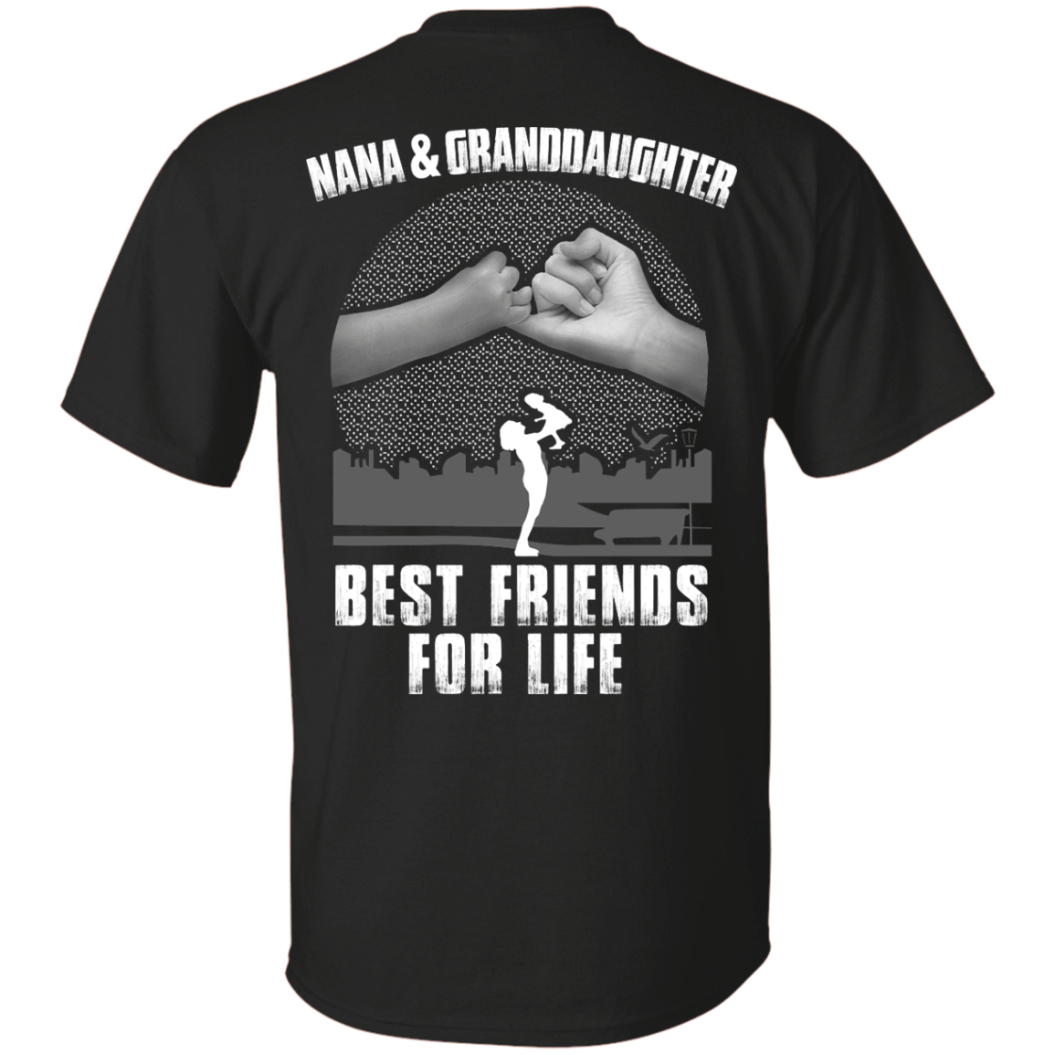 Nana and Granddaughter Best Friends For Life T-Shirt & Hoodie | Teecentury.com