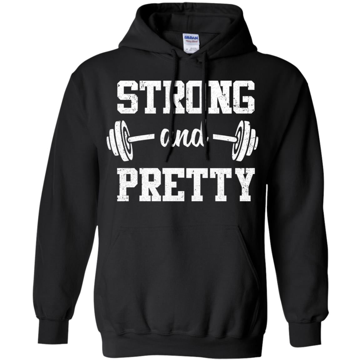 Strong And Pretty Funny Strongman Workout Gym Gift T-Shirt & Tank Top | Teecentury.com