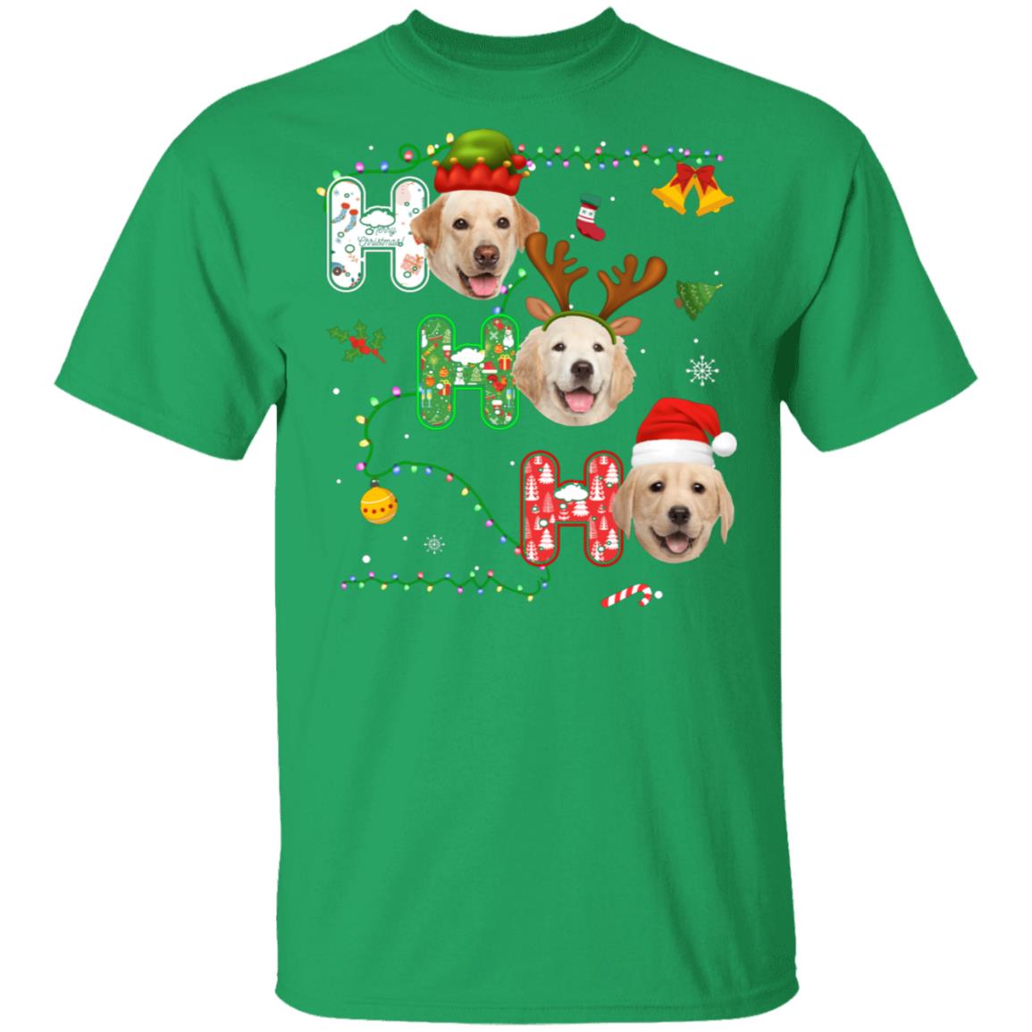 Christmas Ho Ho Ho Labrador Lover Funny Xmas Gift T-Shirt & Sweatshirt | Teecentury.com