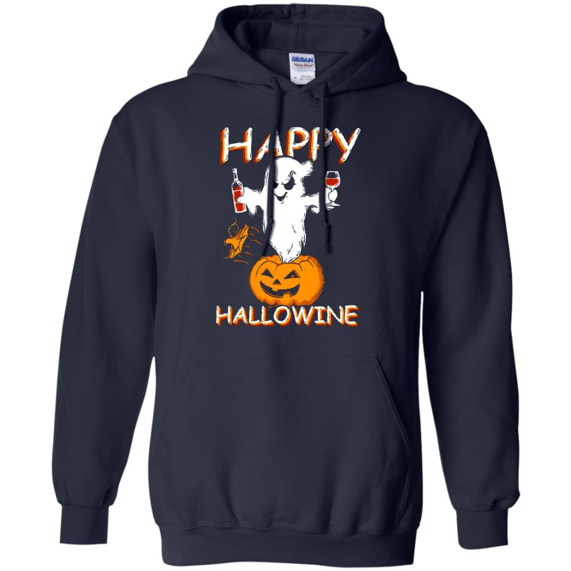 Happy Hallowine - Halloween Wine T-Shirt & Hoodie | Teecentury.com