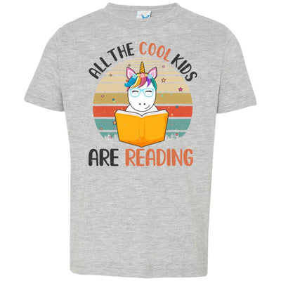 Vintage Unicorn All The Cool Kids Are Reading Book Youth Youth Shirt | Teecentury.com