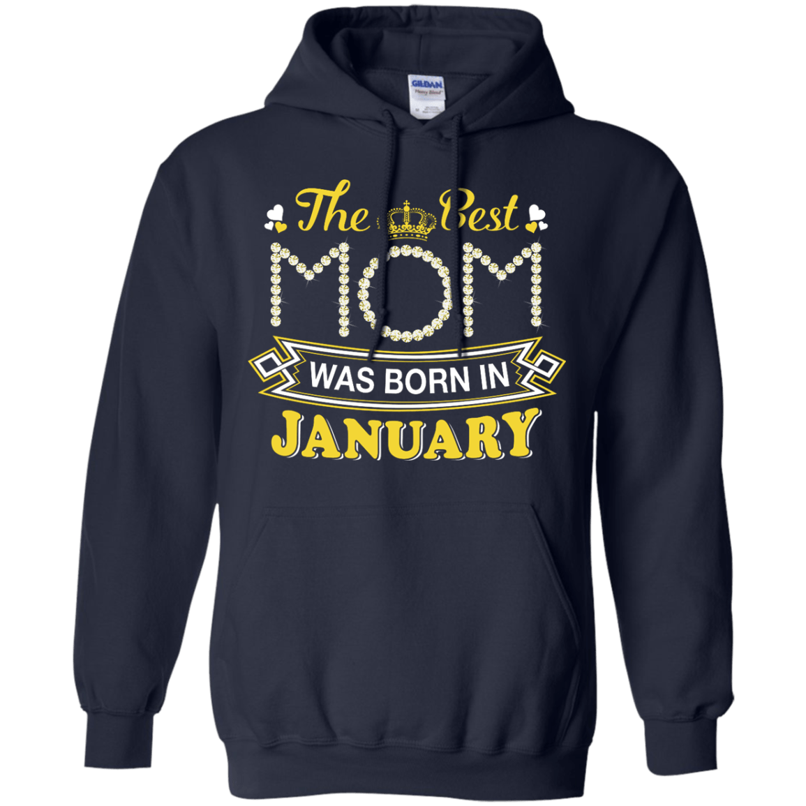 The Best Mom Was Born In January T-Shirt & Hoodie | Teecentury.com