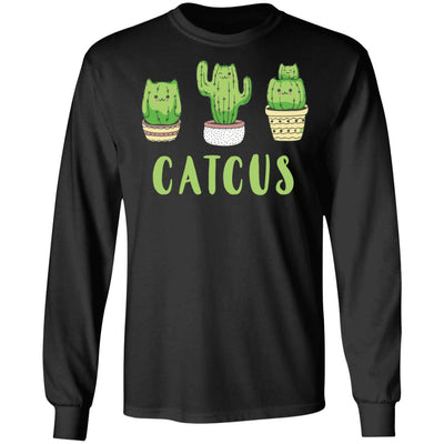 Catcus Funny Cat Cactus For Kitty Lovers T-Shirt & Hoodie | Teecentury.com