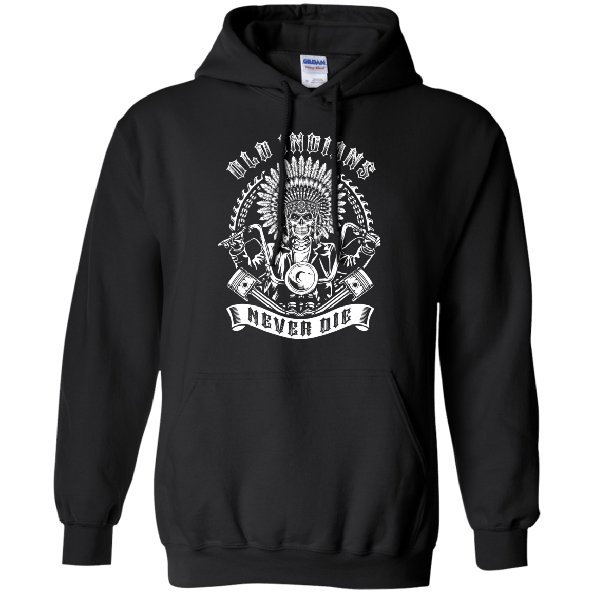 Old Indians Never Die For Biker T-Shirt & Hoodie | Teecentury.com