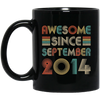 Awesome Since September 2014 Vintage 8th Birthday Gifts Mug Coffee Mug | Teecentury.com