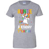 Auntie Of The Birthday Girl Dabbing Unicorn Party T-Shirt & Hoodie | Teecentury.com