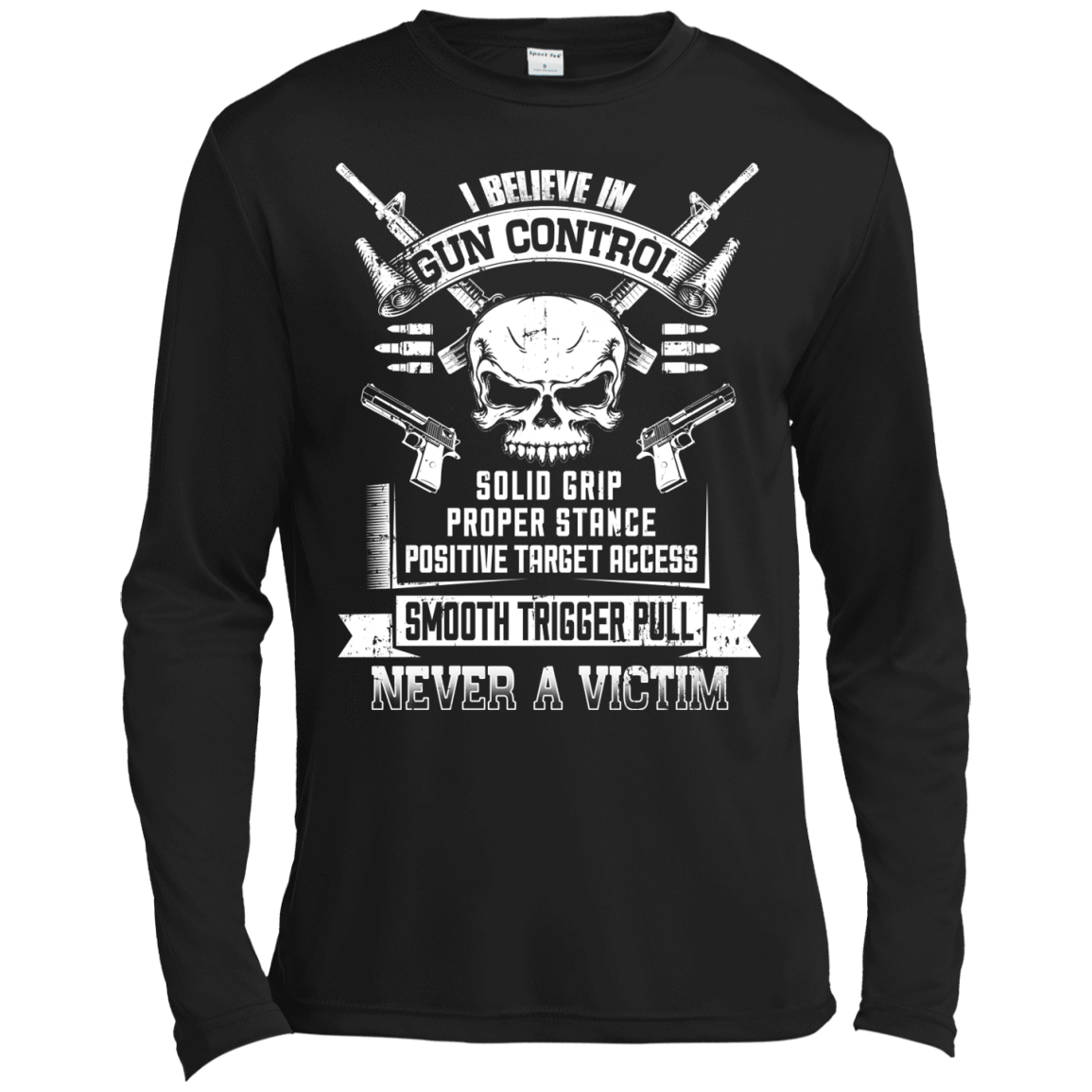 I Believe In Gun Control T-Shirt & Hoodie | Teecentury.com