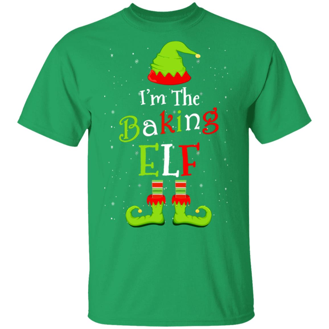 I'm The Baking Elf Family Matching Funny Christmas Group Gift T-Shirt & Sweatshirt | Teecentury.com