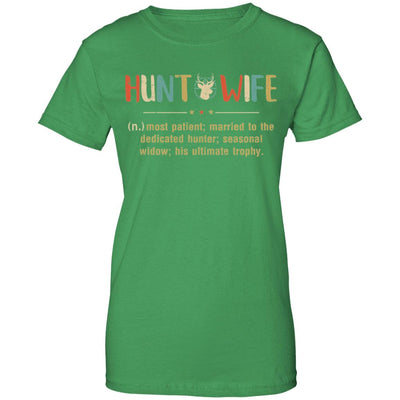 Vintage Funny Hunting Husband Hunt Wife Most Patient Married T-Shirt & Hoodie | Teecentury.com