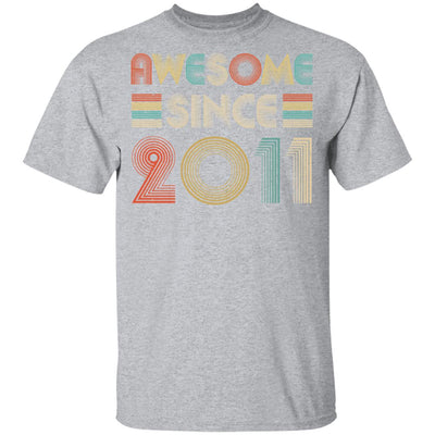 Awesome Since 2011 11th Birthday Gifts Youth Youth Shirt | Teecentury.com