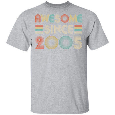 Awesome Since 2005 17th Birthday Gifts T-Shirt & Hoodie | Teecentury.com