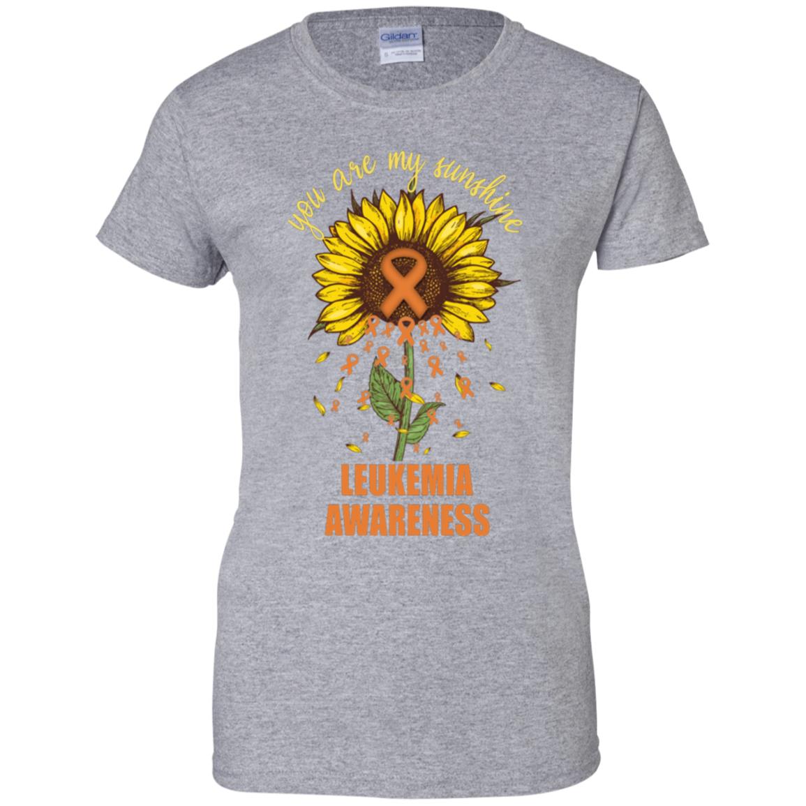 You Are My Sunshine Leukemia Awareness T-Shirt & Hoodie | Teecentury.com