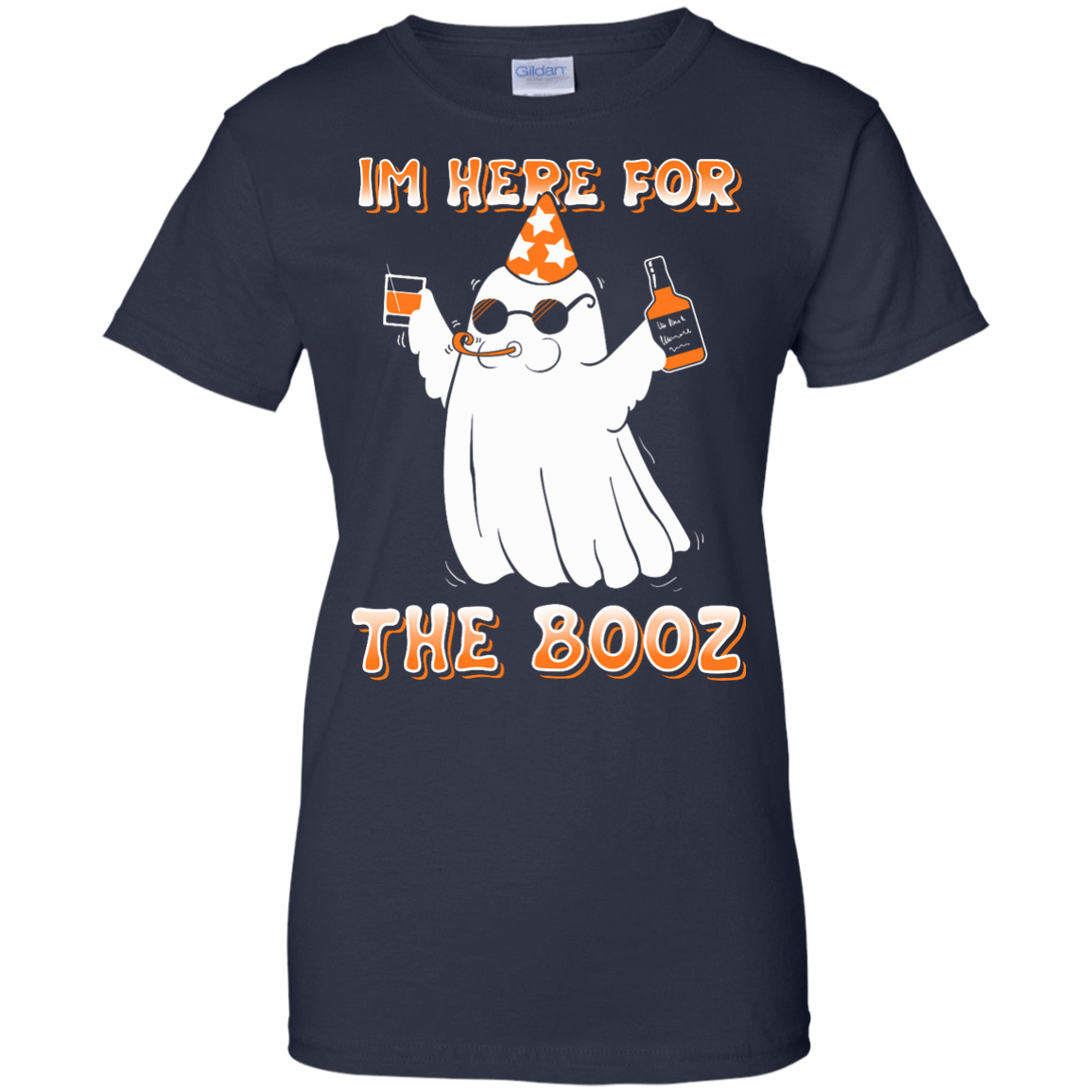 I'm Here For The Booz Halloween T-Shirt & Hoodie | Teecentury.com