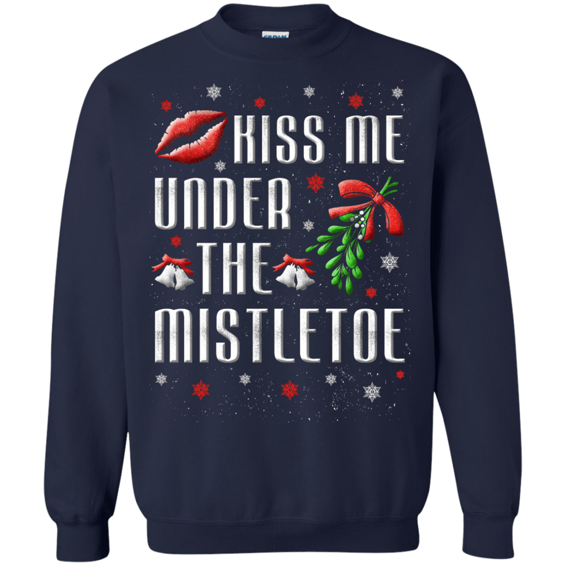 Kiss Me Under The Mistletoe T-Shirt & Hoodie | Teecentury.com