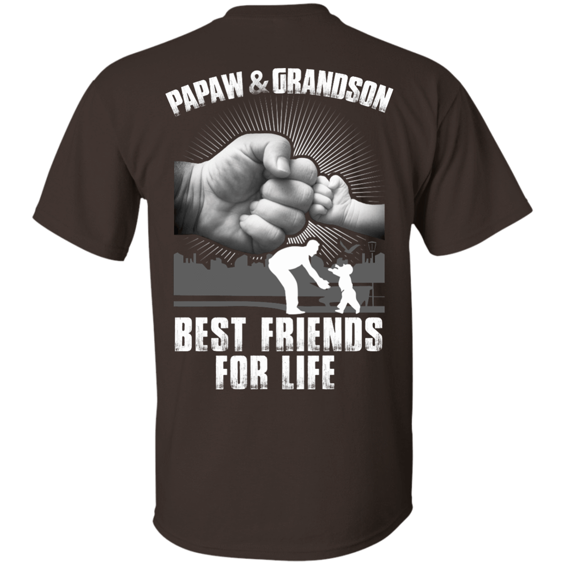 Papaw And Grandson Best Friends For Life T-Shirt & Hoodie | Teecentury.com