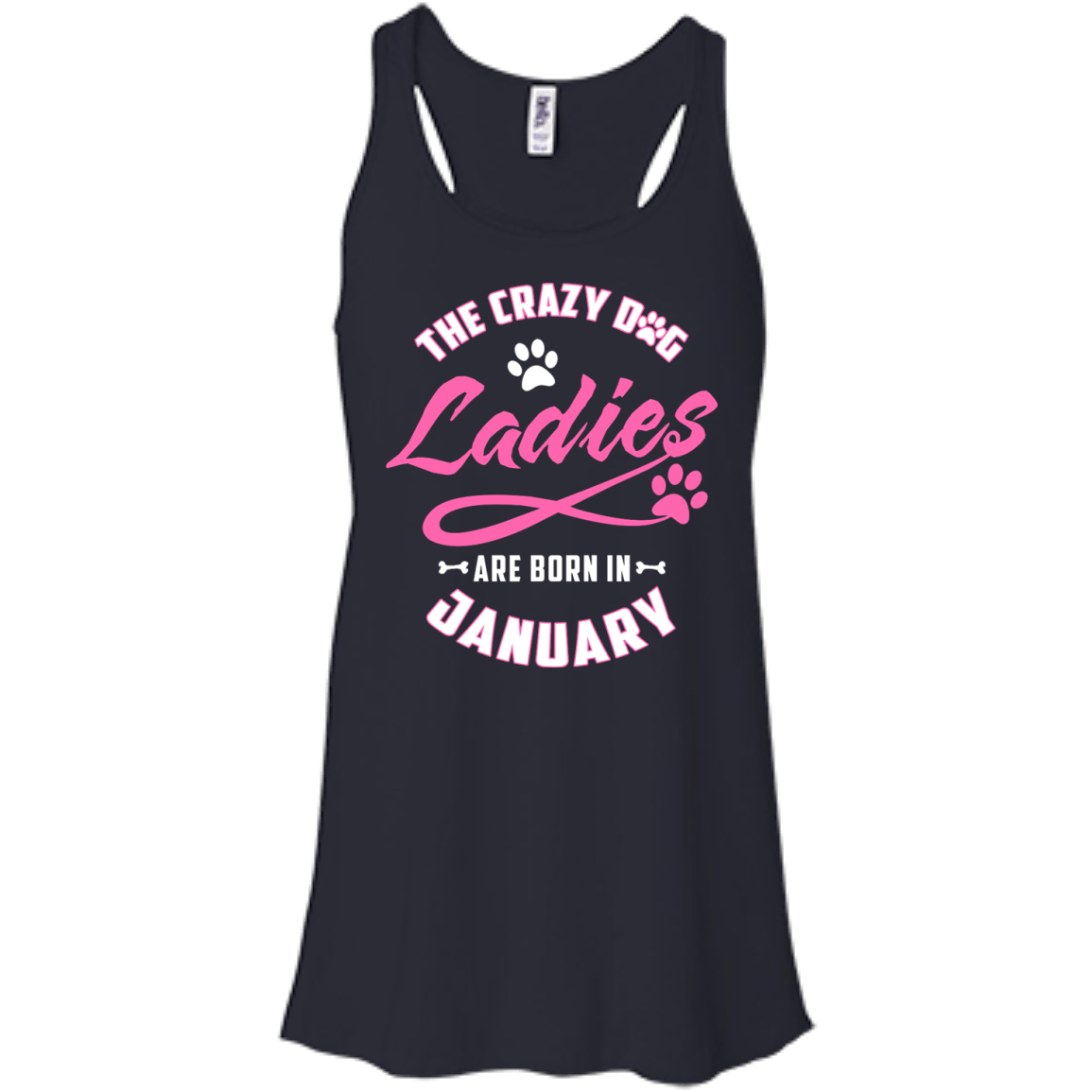The Crazy Dog Ladies Are Born In January T-Shirt & Hoodie | Teecentury.com