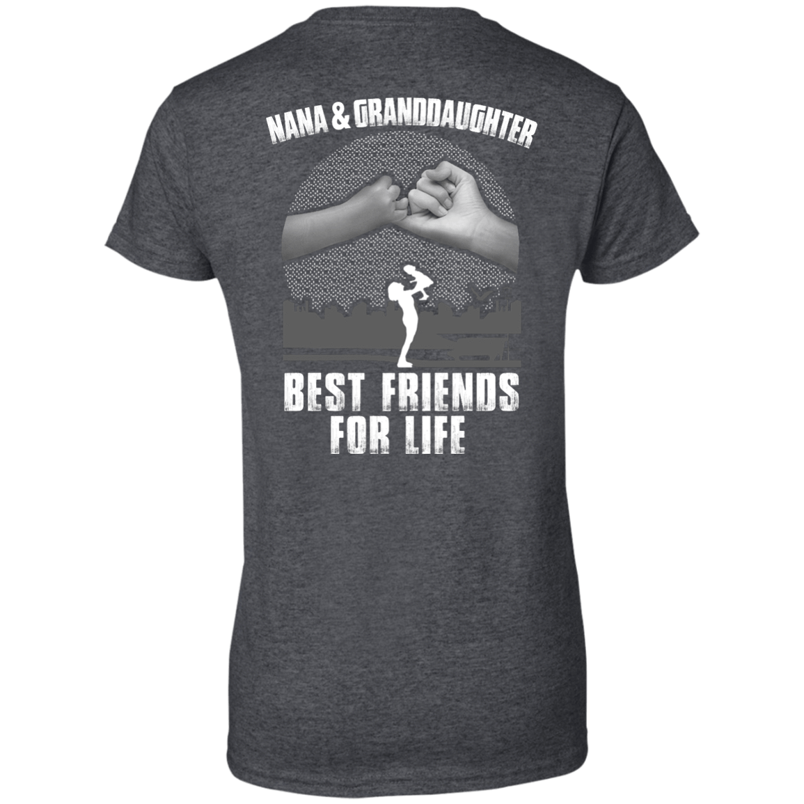 Nana and Granddaughter Best Friends For Life T-Shirt & Hoodie | Teecentury.com