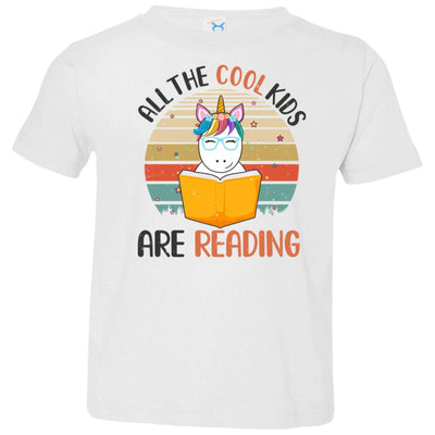 Vintage Unicorn All The Cool Kids Are Reading Book Youth Youth Shirt | Teecentury.com