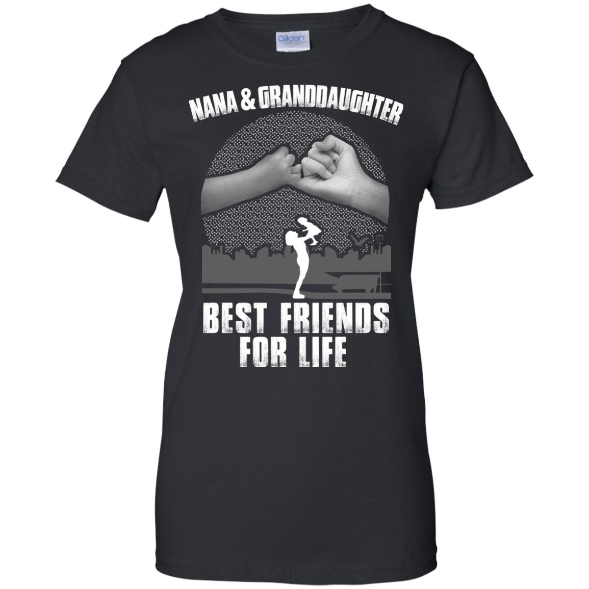 Nana and Granddaughter Best Friends For Life T-Shirt & Hoodie | Teecentury.com
