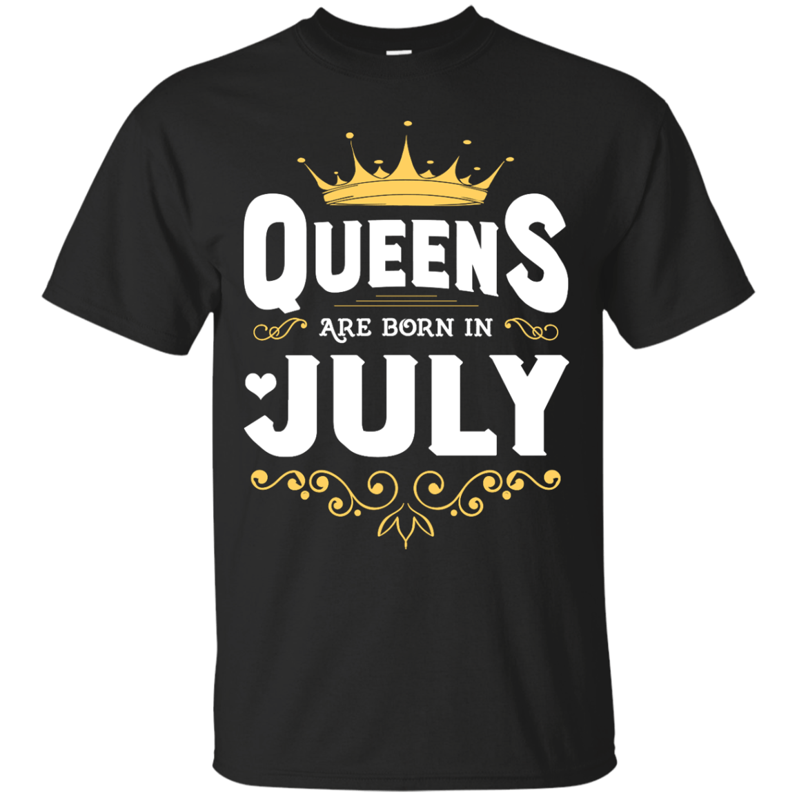 Queens Are Born In July T-Shirt & Hoodie | Teecentury.com