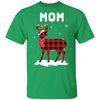 Mom Deer Red Plaid Christmas Family Matching Pajamas T-Shirt & Sweatshirt | Teecentury.com