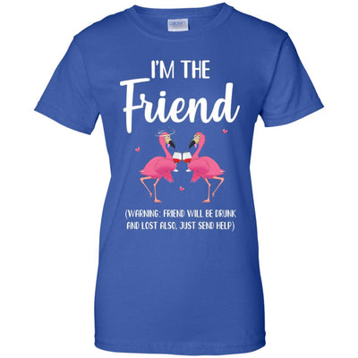 If I Lost Or Drunk Please Return To Friend Flamingo T-Shirt & Tank Top | Teecentury.com