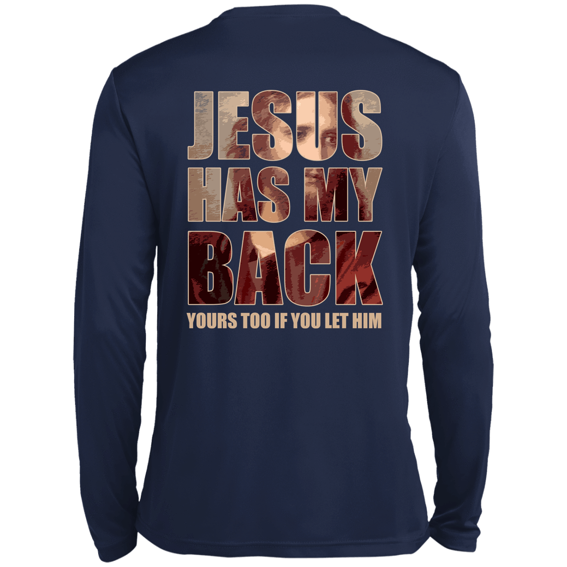 Jesus Has My Back T-Shirt & Hoodie | Teecentury.com
