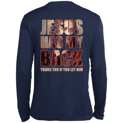 Jesus Has My Back T-Shirt & Hoodie | Teecentury.com