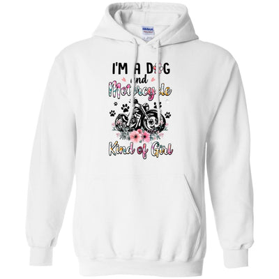 I'm A Dog And Motorcycle Kind Of Girl T-Shirt & Tank Top | Teecentury.com