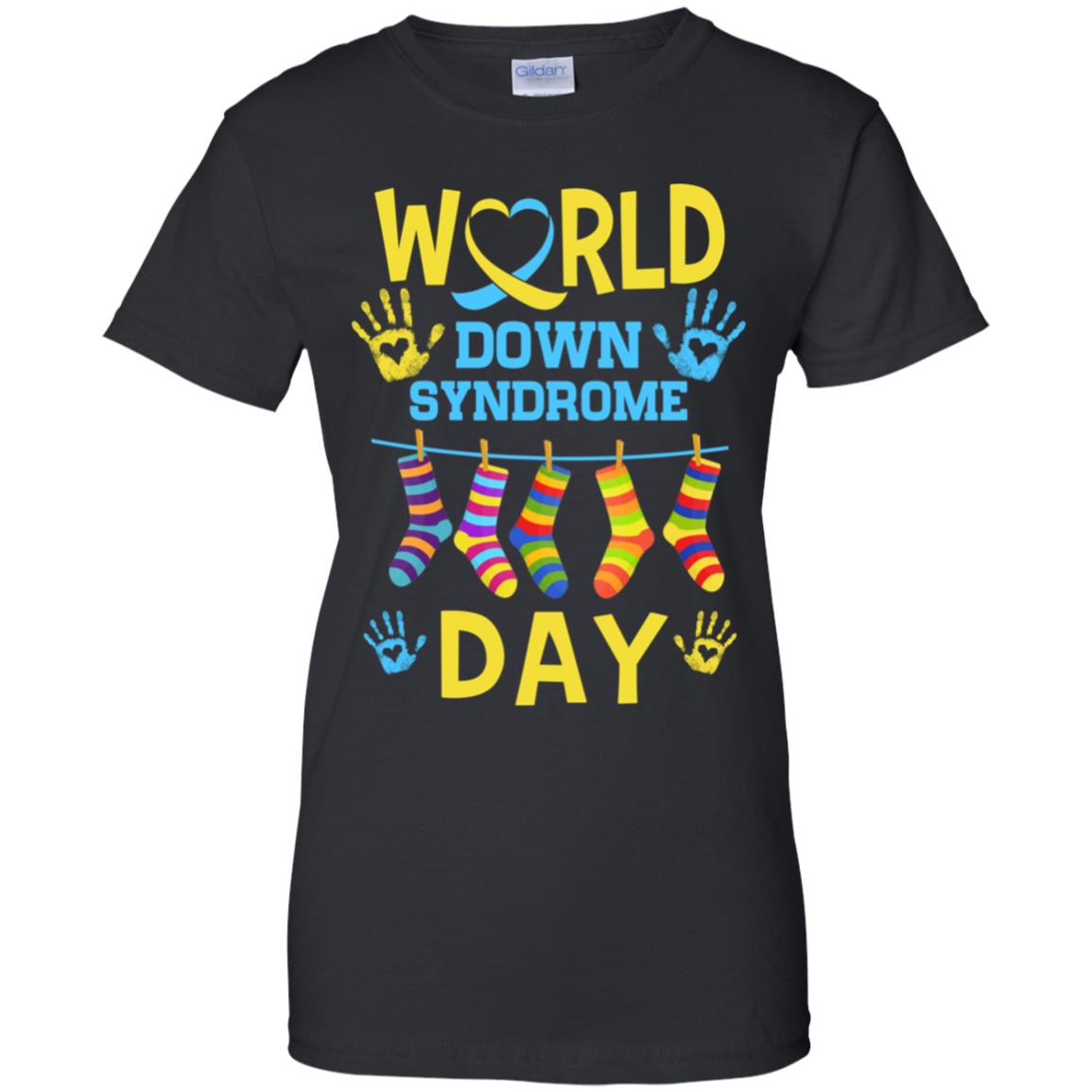 World Down Syndrome Day Gifts Dad Mom Kids Socks T-Shirt & Hoodie | Teecentury.com