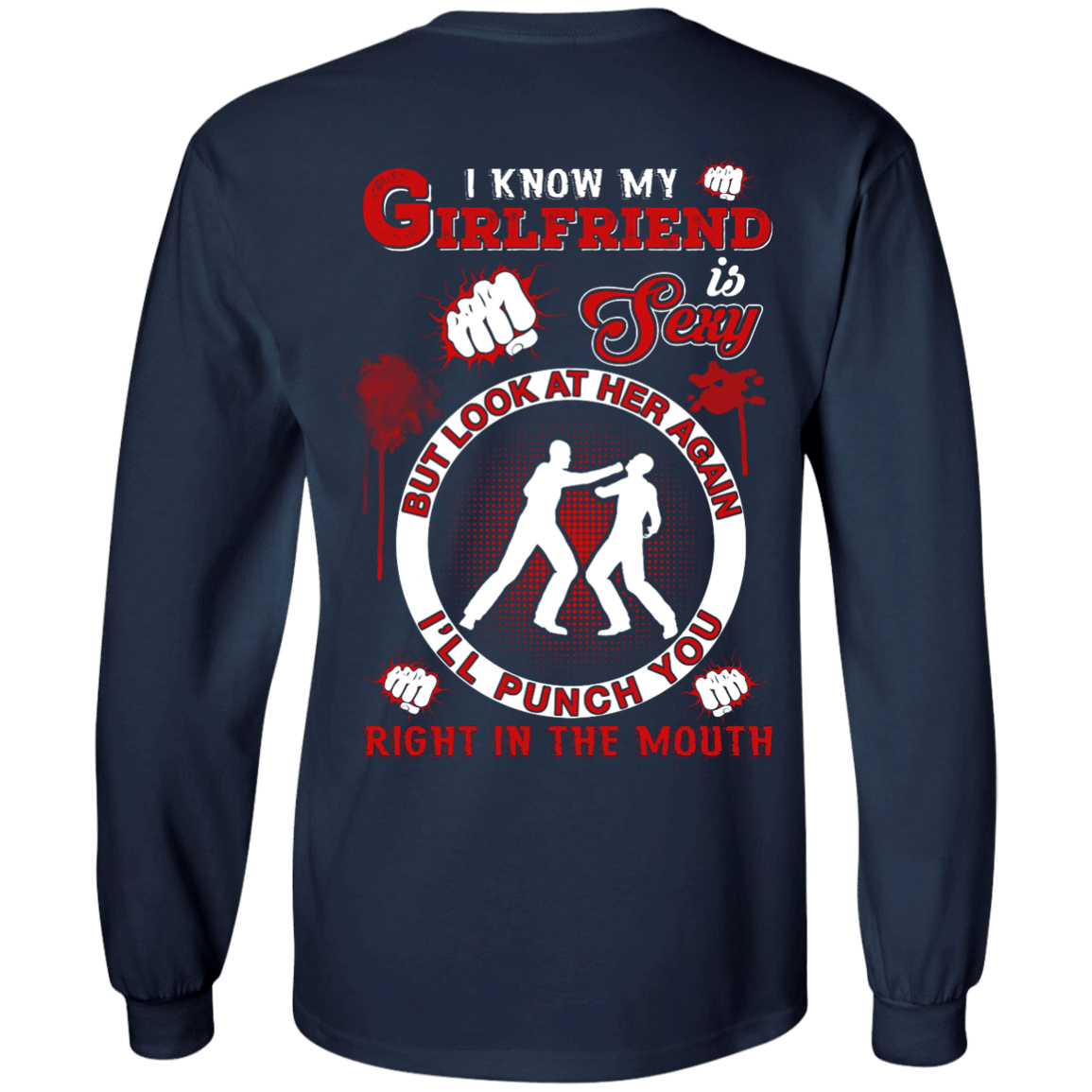 I Know My Girlfriend Is Sexy But Look At Her Again T-Shirt & Hoodie | Teecentury.com