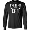 Pretend I'm A Cat Costume Halloween Lazy Easy T-Shirt & Hoodie | Teecentury.com